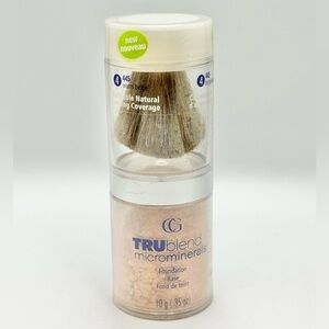 CoverGirl Trublend Microminerals Foundation 445 Warm Beige .35 oz. New Sealed